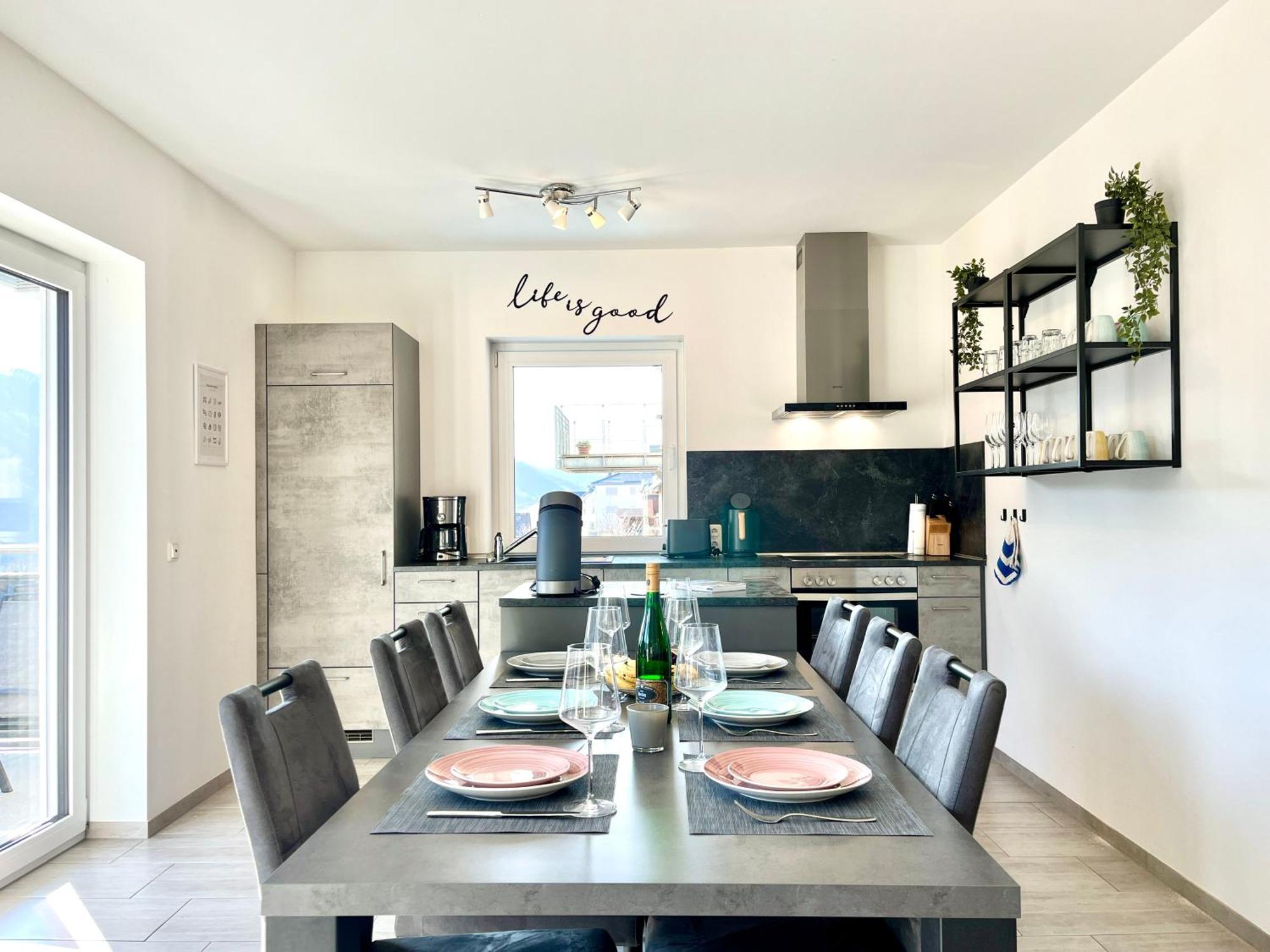 Ferienwohnung Moseltraum, 1-6 Pers, Mit 3 Schlafzimmer Und Panoramabalkon Müden Exterior foto